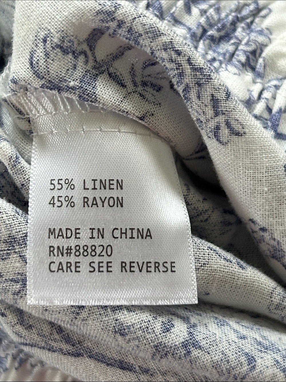 Cynthia Rowley Tiered Toile Print Maxi Skirt Small w MEASUREMENTS Lavender/Blue - Picture 7 of 11